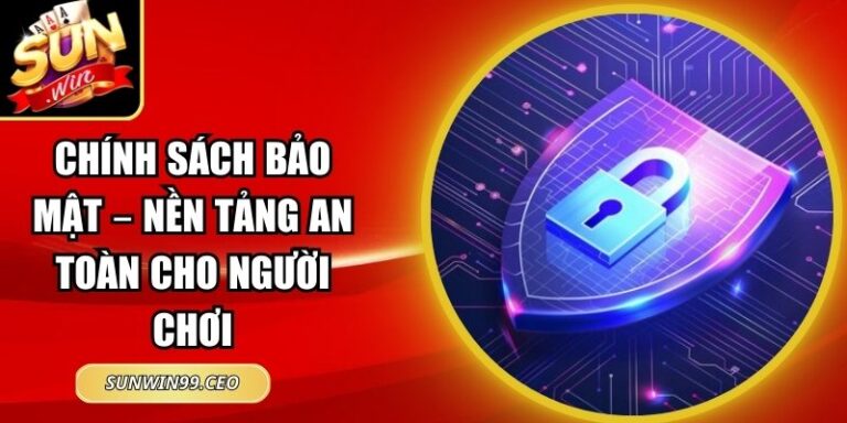 Chính Sách Bảo Mật 6 chính sách bảo mật