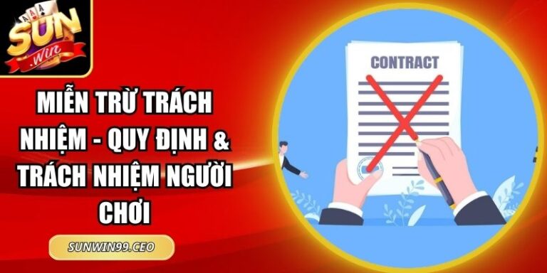 Miễn Trừ Trách Nhiệm 7 miễn trừ trách nhiệm